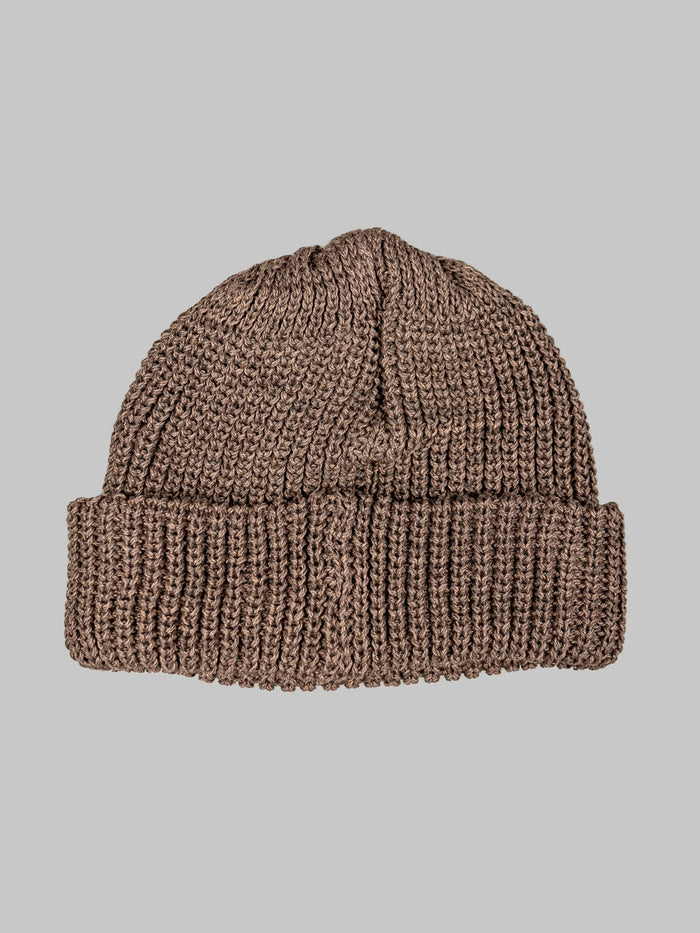 Mr Fatman Hue Watch Cap brown back view