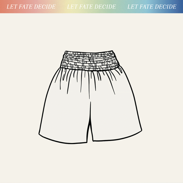 Mystery Shorts, illustrated sketch