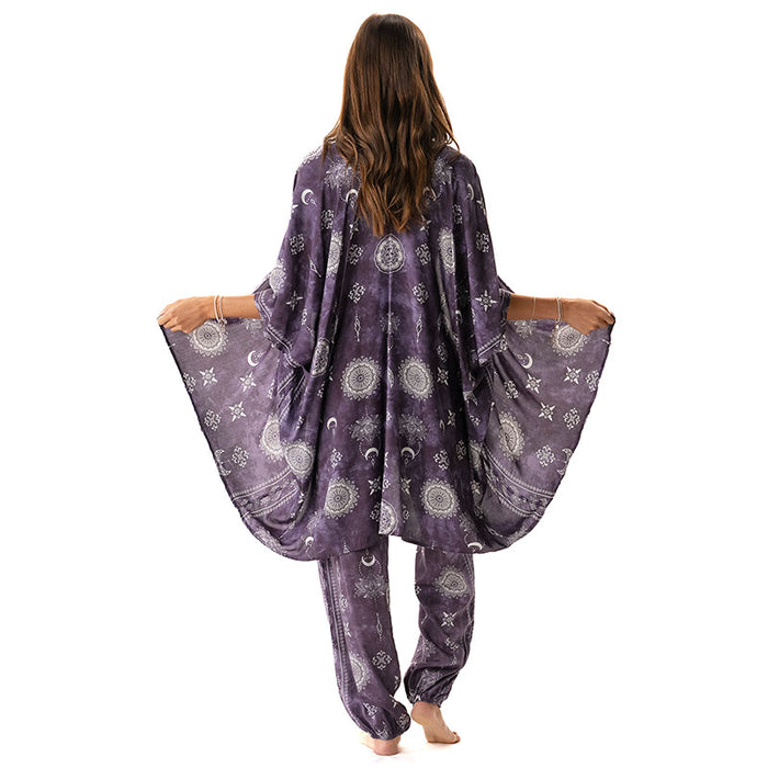 Mystic Plum Lounge Set, back