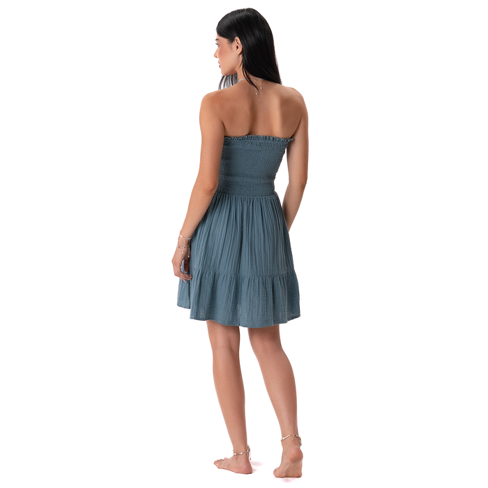 New Moon Blue Daiquiri Dress, back