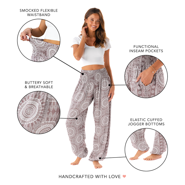 Nosara Harem Pants, feature callouts