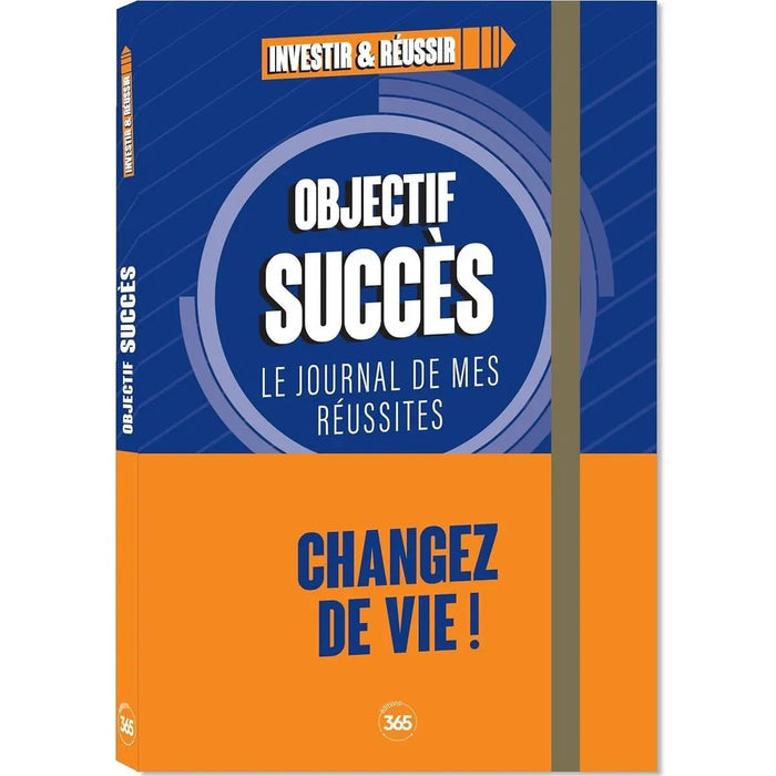 Objectif succès, journal avec trackers pour atteindre ses objectifs