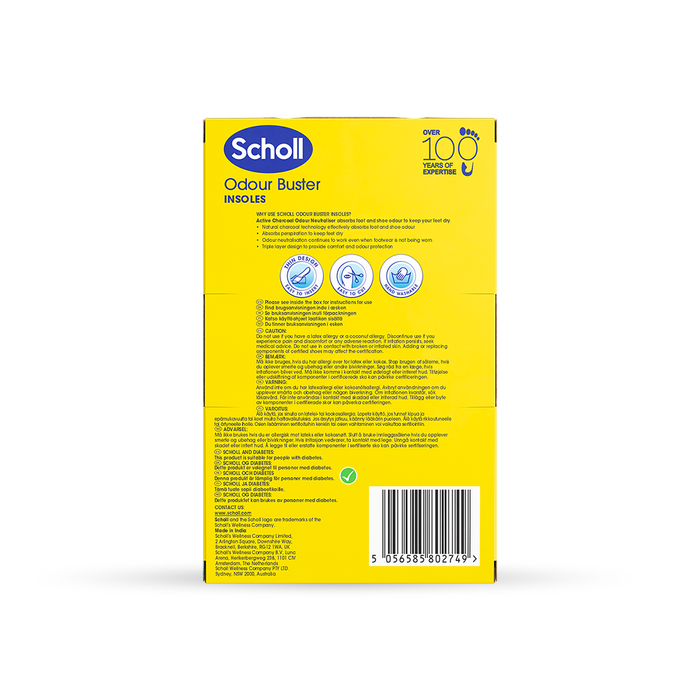Scholl Odour Buster Insoles
