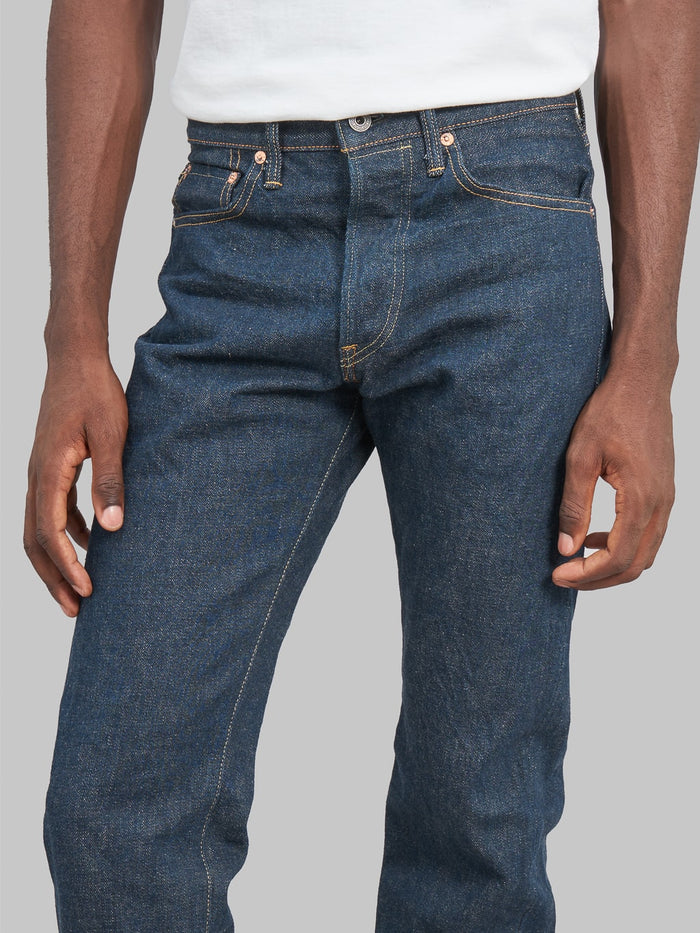 ONI Denim 246 Ishikawadai 15oz Neat Straight Jeans mid high rise