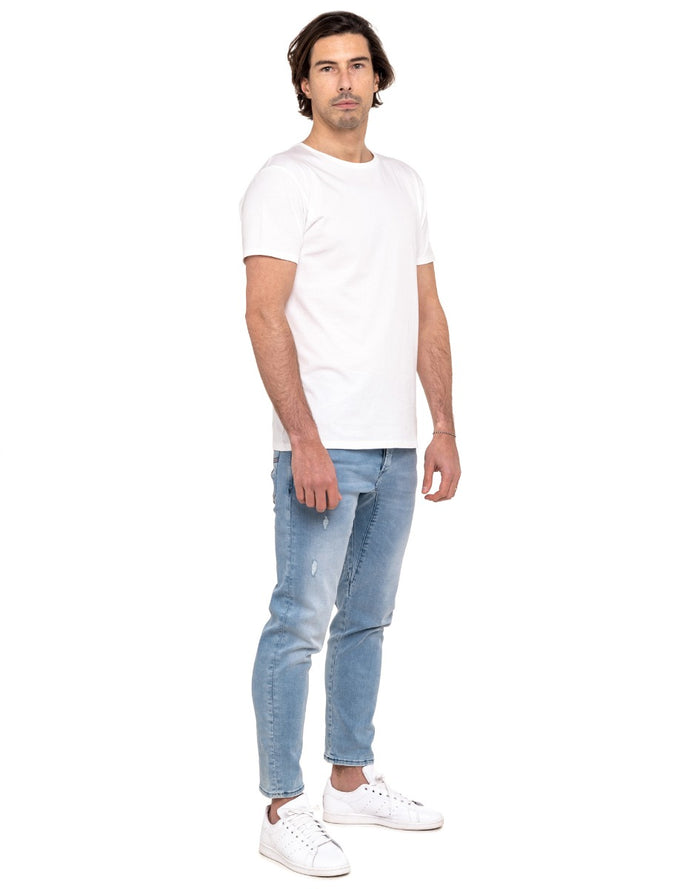 pantalon homme dening off camoblue PULLIN en coton
