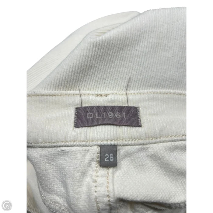 Pants Corduroy By Dl1961 In Cream, Size: 2