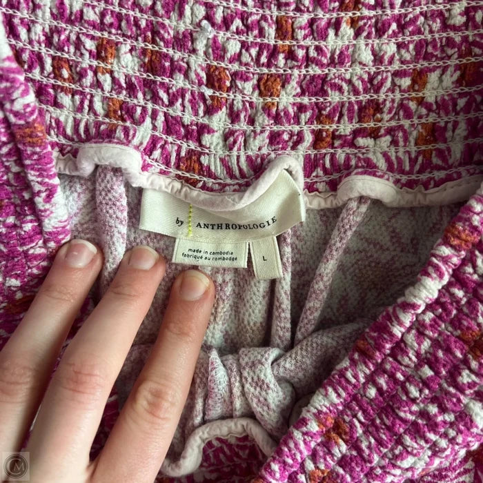 Pants Other By Anthropologie In Purple & White, Size: L