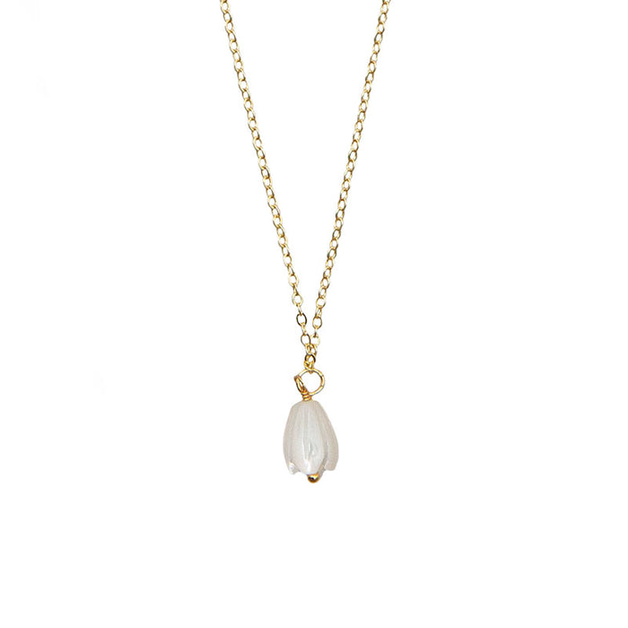 Pikake Necklace, pendant detail