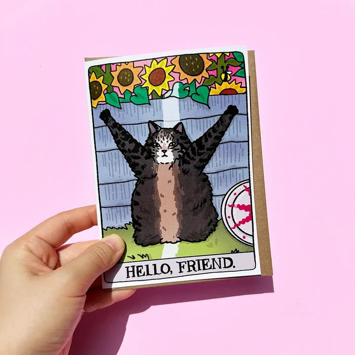 Ping Hatta: Cat Meme Greeting Cards