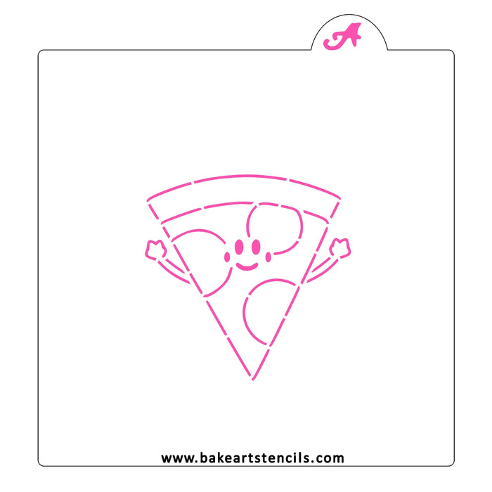 Pizza Guy PYO Stencil bakeartstencil