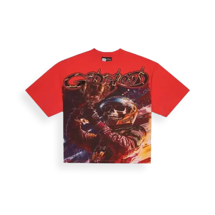 Podium Dreams Red Tee
