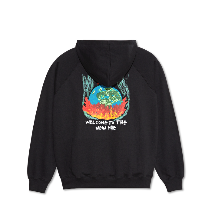 Polar - Welcome To The New Age Zip Hood (Black) *SALE