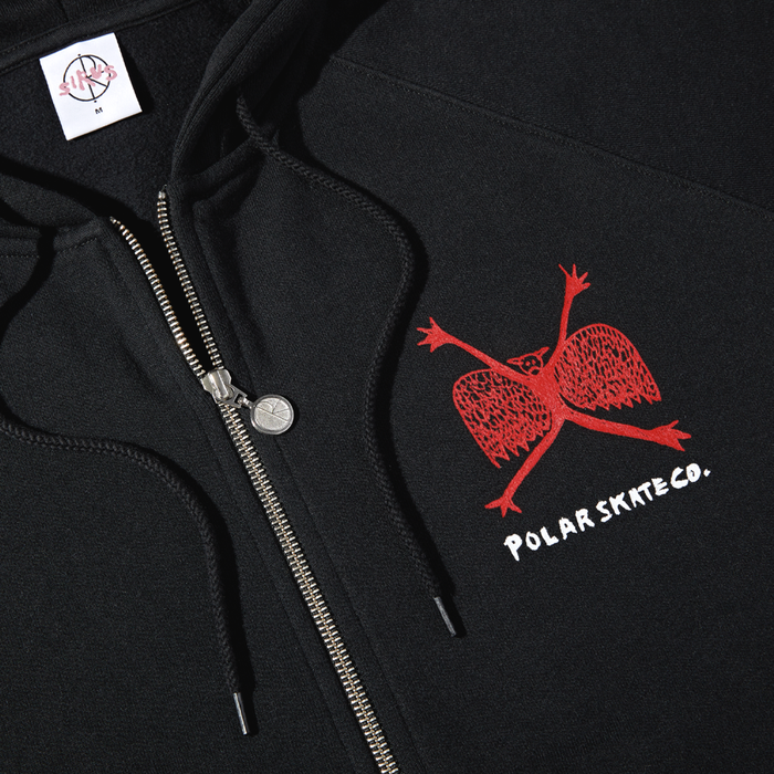 Polar - Welcome To The New Age Zip Hood (Black) *SALE