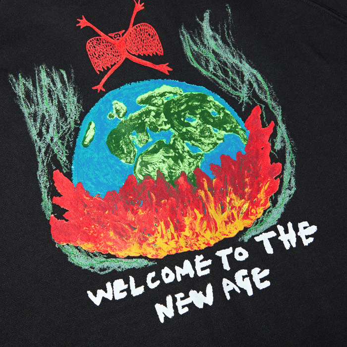 Polar - Welcome To The New Age Zip Hood (Black) *SALE