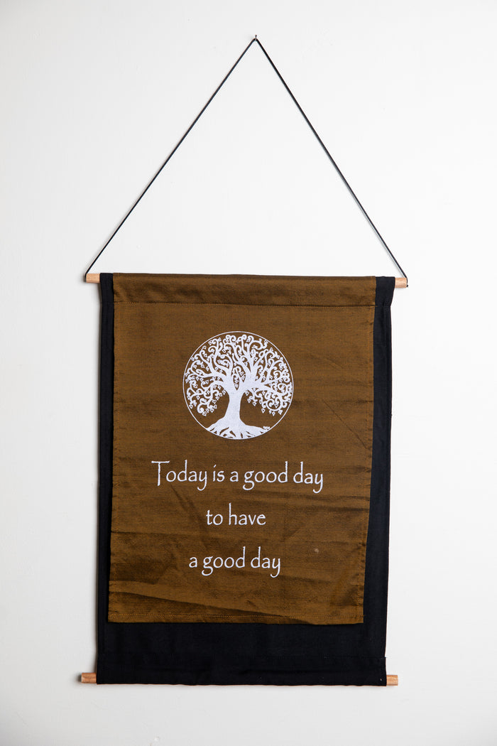Positive Affirmation Flag in Green