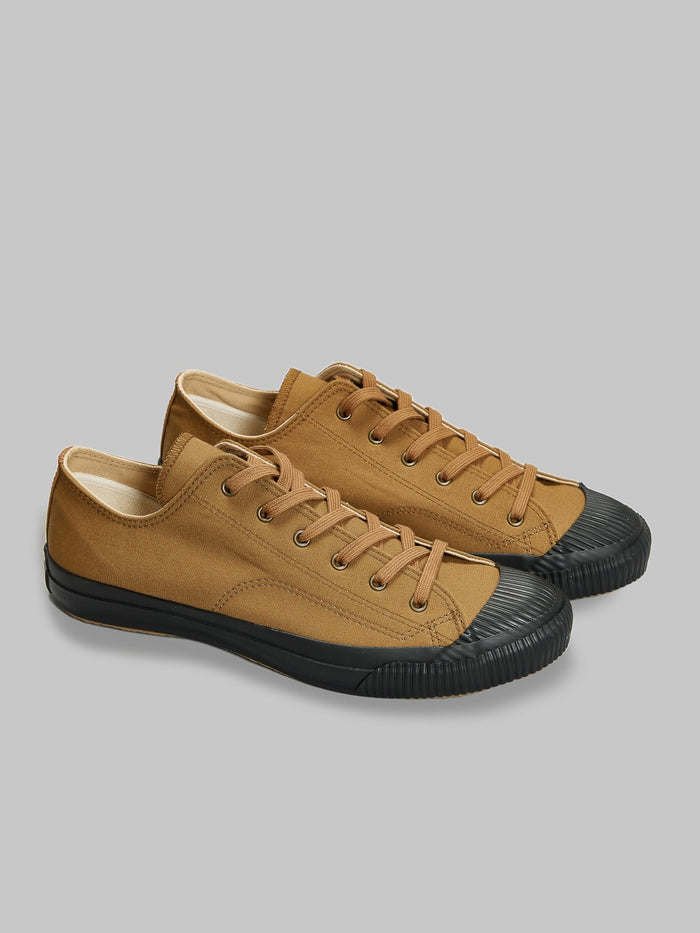 Pras Shellcap Low Sneakers Brown Black rubber sole
