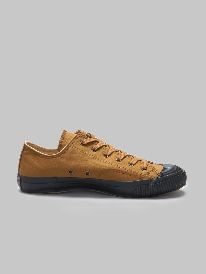 Pras Shellcap Low Sneakers Brown Black side view