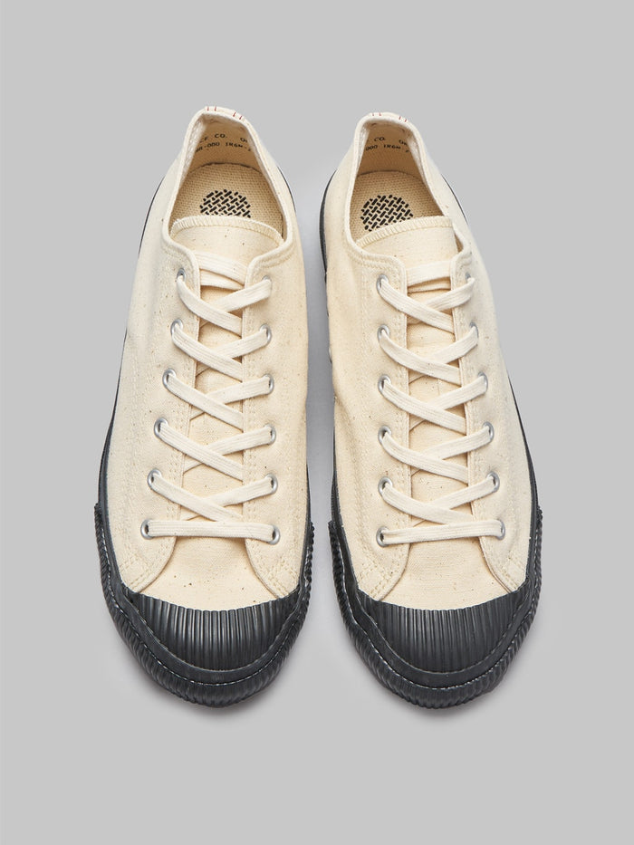 Pras Shellcap low sneakers kinari black up view