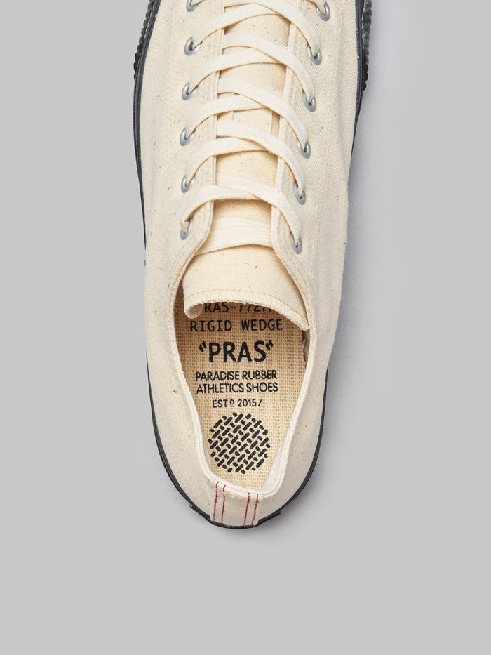 Pras Shellcap low sneakers kinari black insole