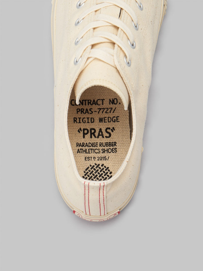 Pras Shellcap Low Sneakers Kinari off white timeless silhouette