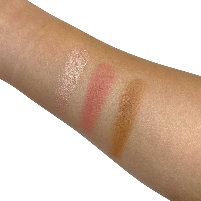 Pro Cheek Palette - Curious: Sculpt, Glow, and Radiate