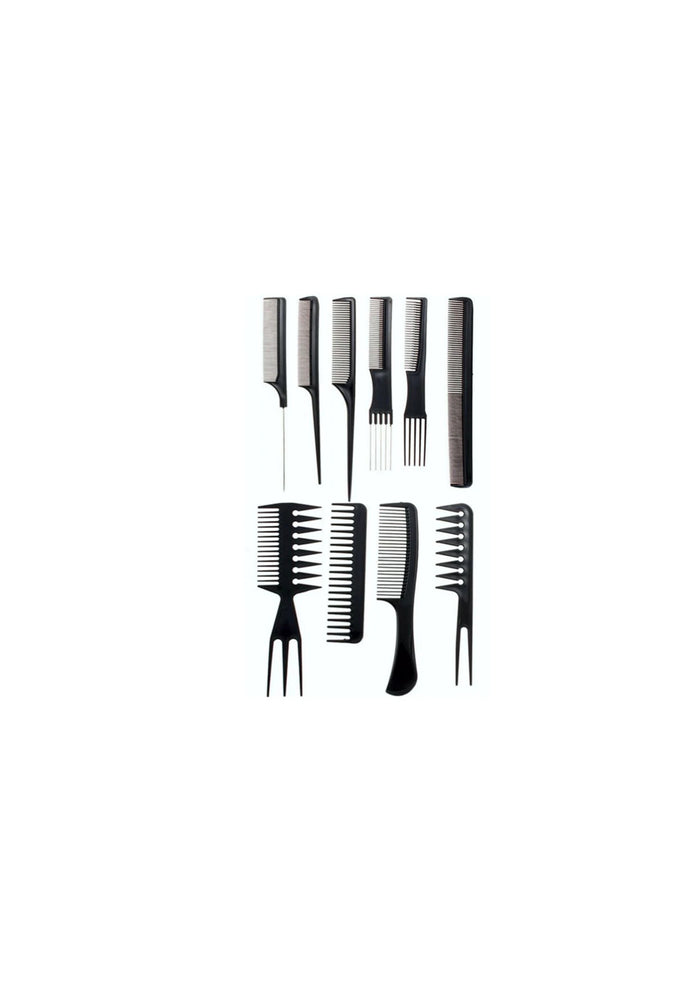 Professional Comb Set 10 Pcs – Complete Set voor Styling en Precisie