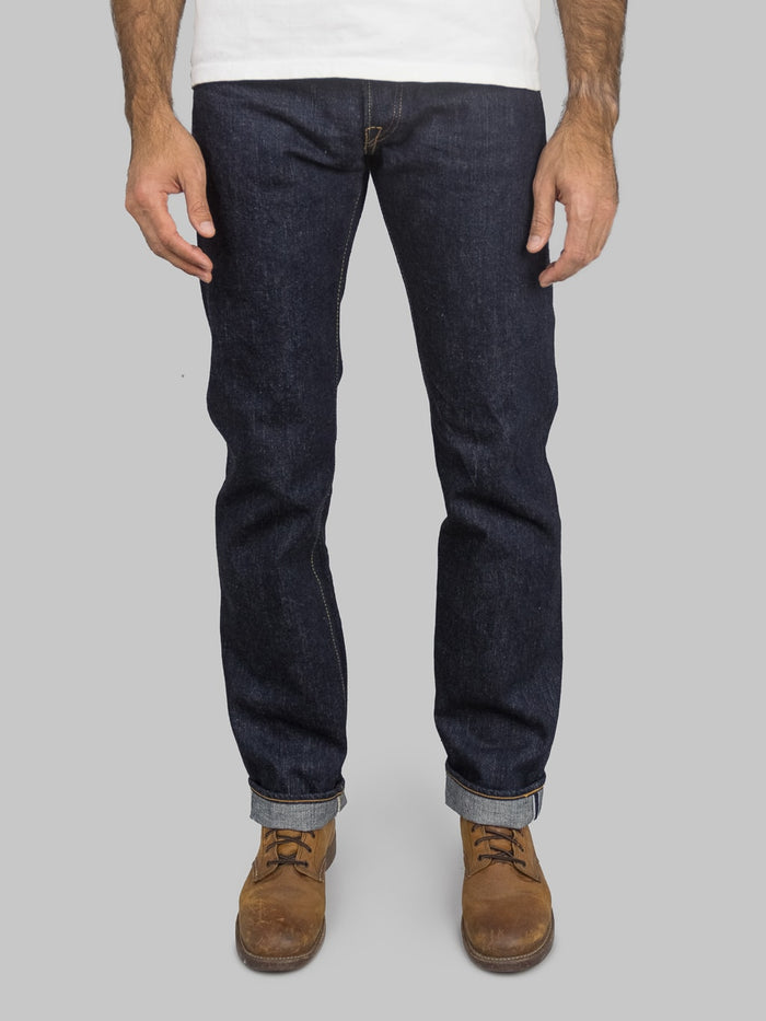 Pure Blue Japan XX 003 Regular Straight Jeans front fit
