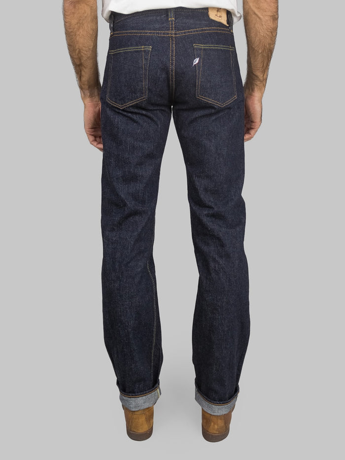 Pure Blue Japan XX 003 Regular Straight Jeans back fit