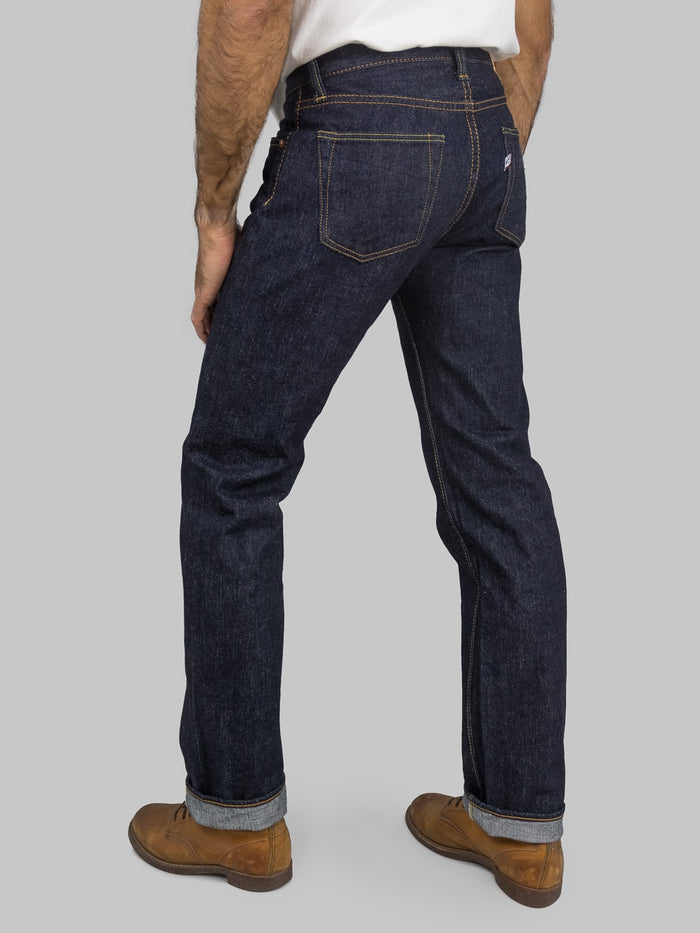 Pure Blue Japan XX 003 Regular Straight Jeans back look