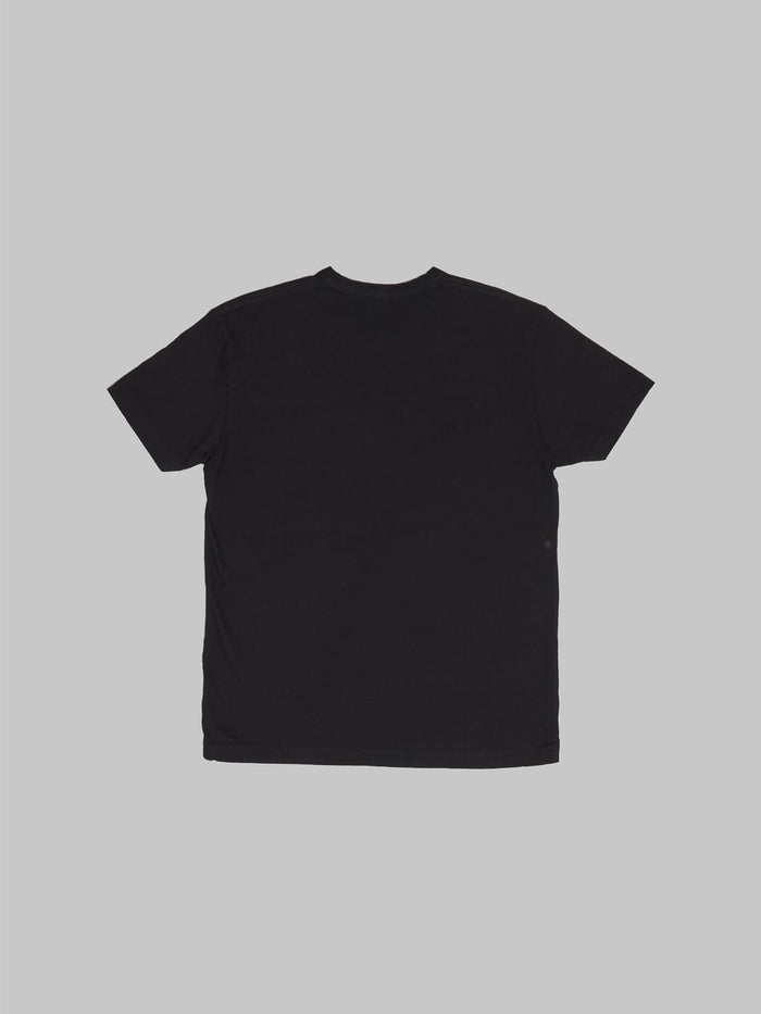 Pure Blue Japan SS5011 Black Indigo Dyed Crewneck TShirt back