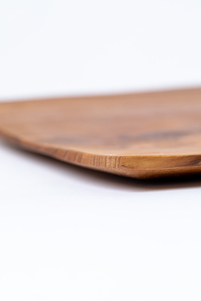 Rectangular Teak Wood Platter Plate