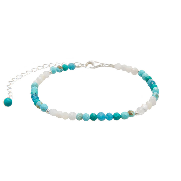 Ride The Wave 3mm Healing Bracelet, flat lay