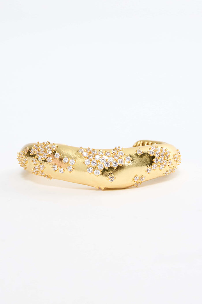 ACLER ONLINE AU RILBO SPARKLE CUFF AJ2510014B-GOLD-GOL-OS