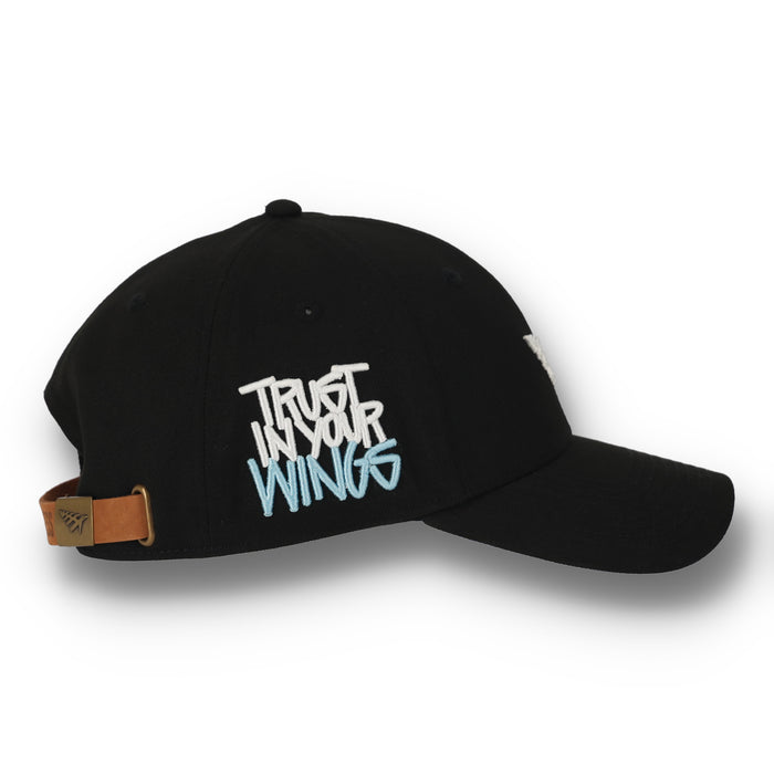 Ron Draper X Paper Planes Icon II Dad Black Hat