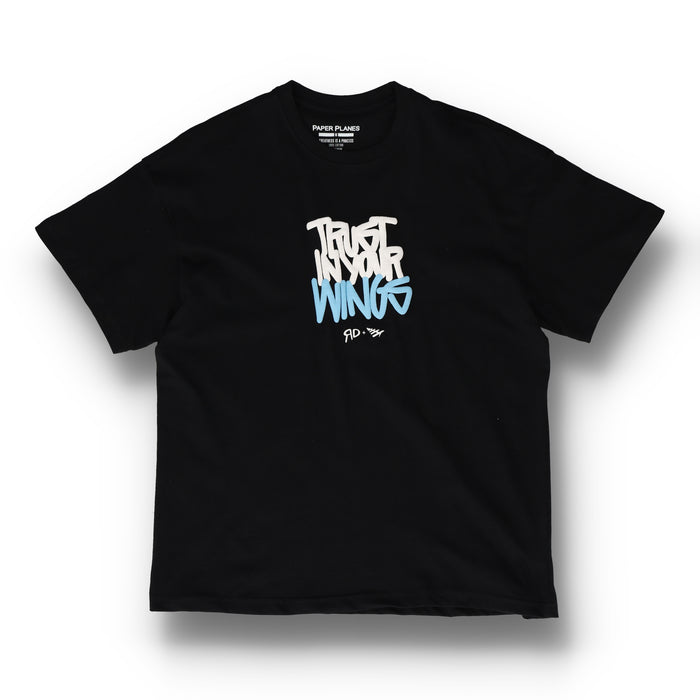 Ron Draper X Paper Planes Icon II Dad Black T-Shirt