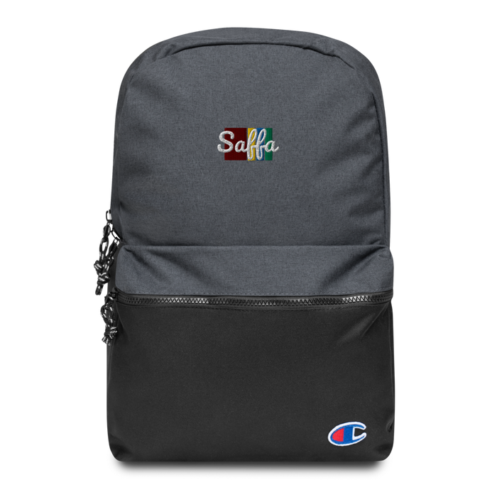 Saffa Embroidered Champion Backpack