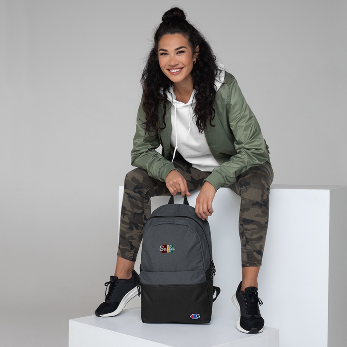 Saffa Embroidered Champion Backpack