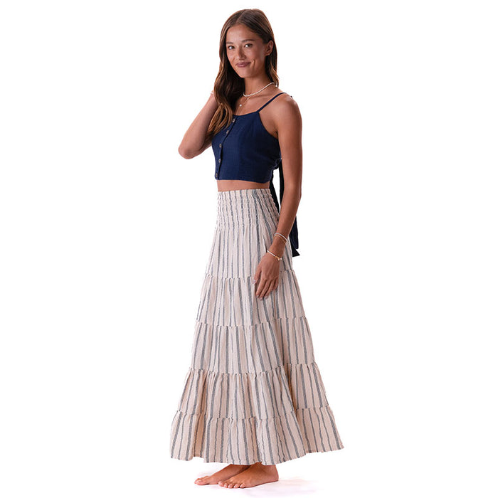 Sailor Stripe Sundrift Skirt, side