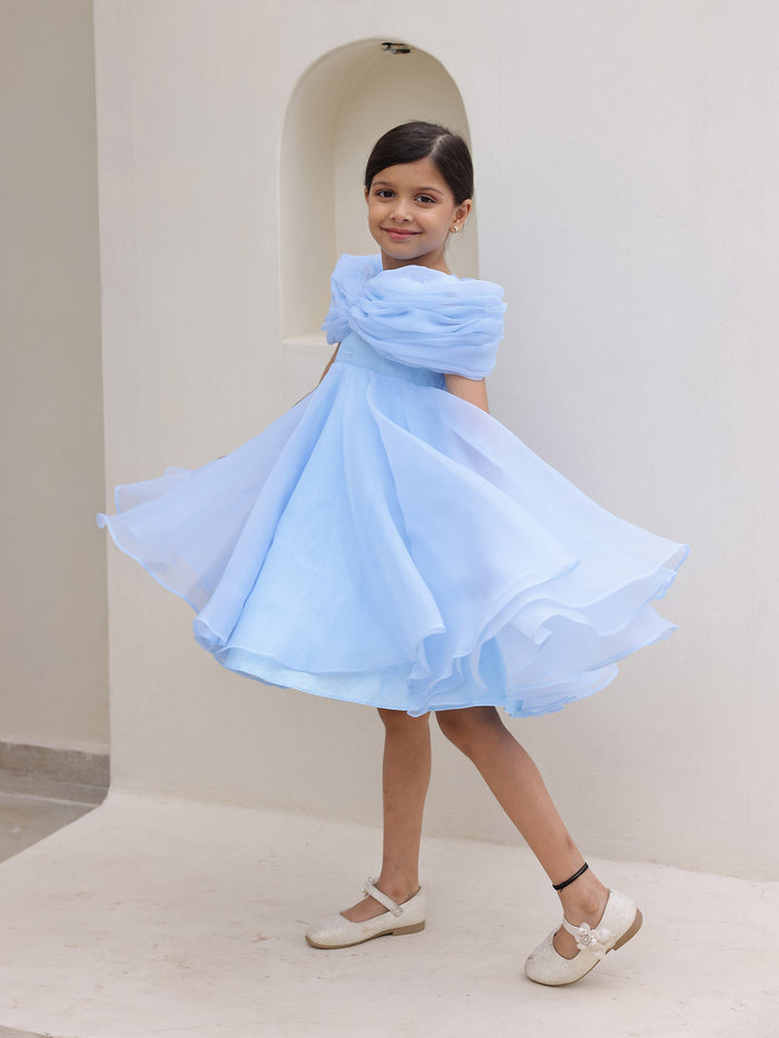 Sale Elysian Blue 3in One Dress
