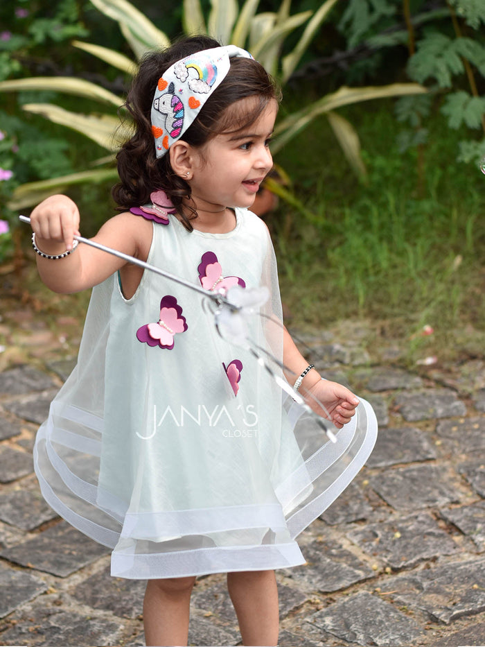 Sale JANYAS CLOSET  Aqua Green Butterfly Lulu