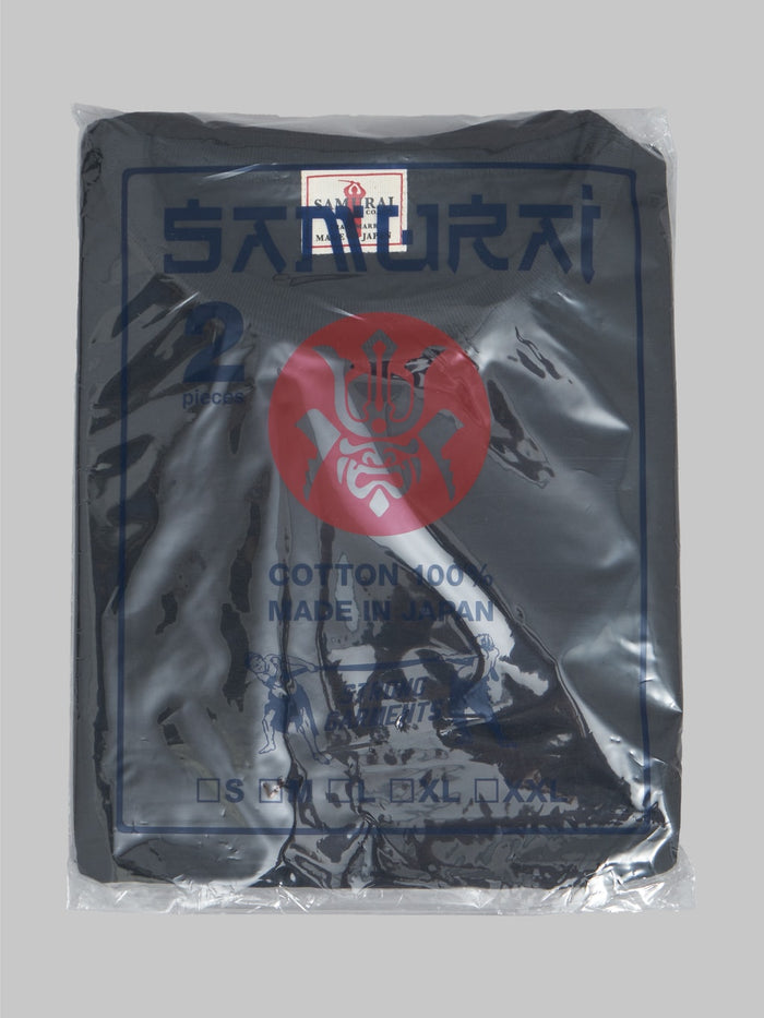 Samurai Jeans SJ2PST CREW Tubular Black TShirt  2 Pack