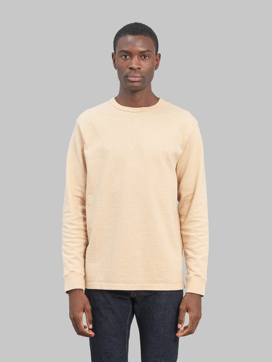 Samurai jeans japanese long sleeve tshirt kuri model front fit