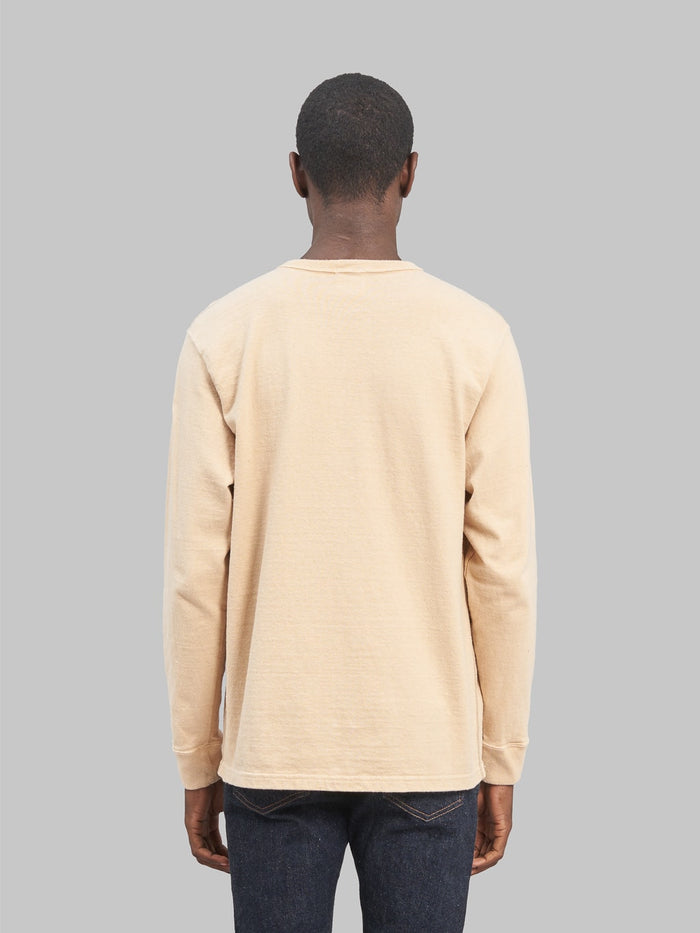 Samurai jeans japanese long sleeve tshirt kuri model back fit
