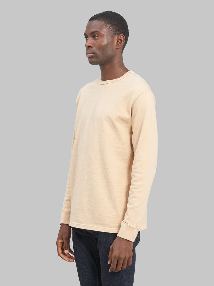 Samurai jeans japanese long sleeve tshirt kuri model side fit
