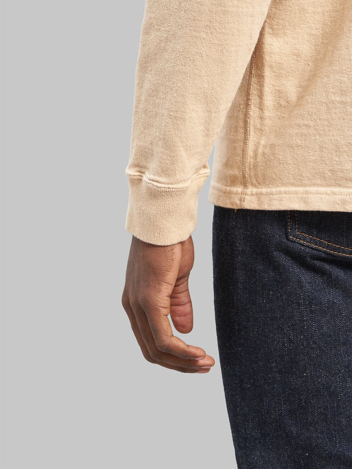 Samurai jeans japanese long sleeve tshirt kuri cuff seams