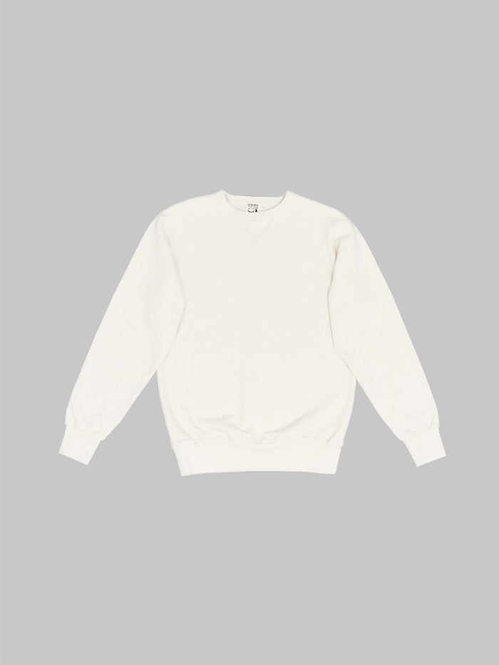 Samurai Jeans Japanese Cotton Sweatshirt Natural front