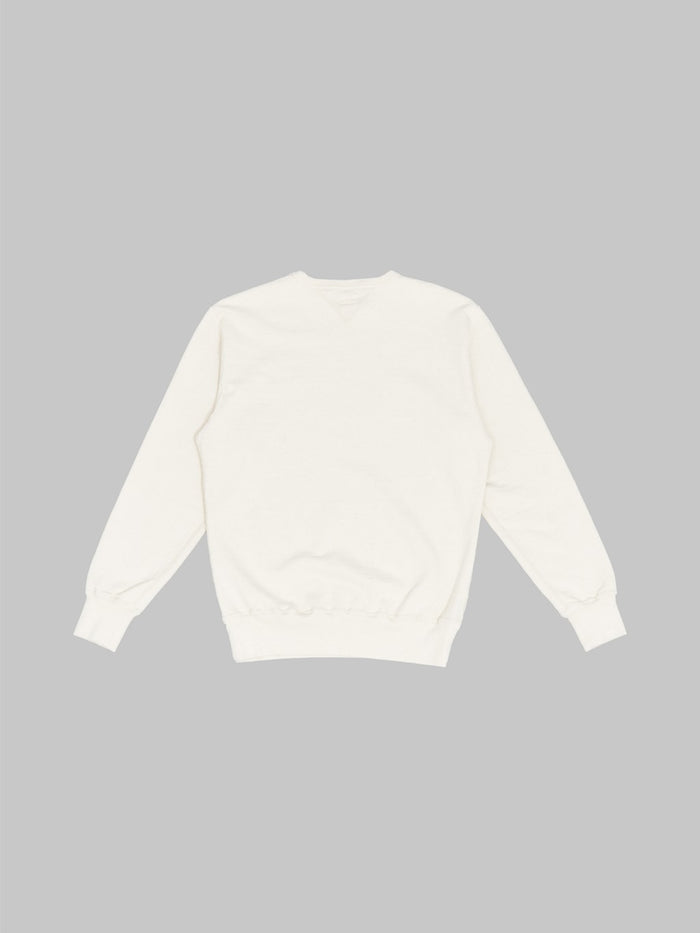 Samurai Jeans Japanese Cotton Sweatshirt Natural back
