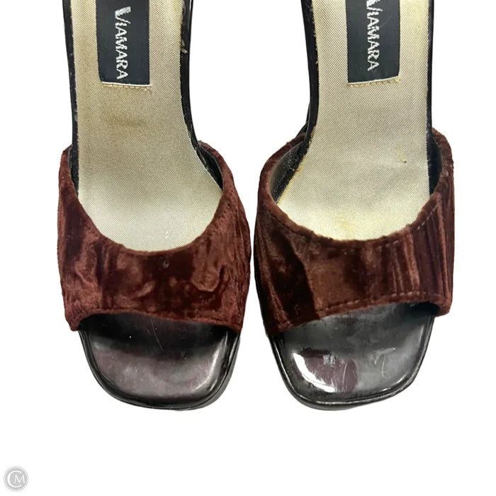 Sandals Heels Stiletto By Varsavia Viamara Size: 5
