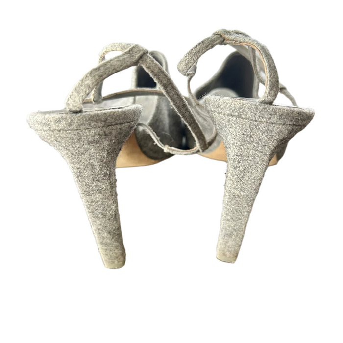 Sandals Luxury Designer By Alexander Wang In Grey, Size: 9