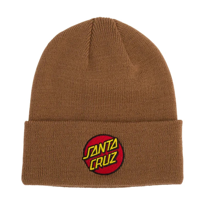 Santa Cruz - Classic Dot Beanie (Brown Sugar)